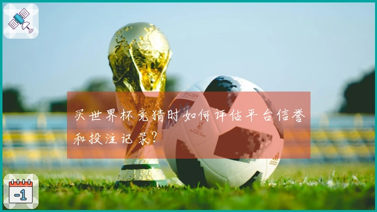 买世界杯竞猜时如何评估平台信誉和投注记录？